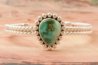 Artie Yellowhorse Genuine Sonoran Gold Turquoise Bracelet